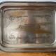 Old restaurant tray
