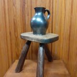 Vintage brutalist tabouret