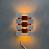 Anvia wall lamp Hoogervorst white orange 60s