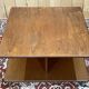 Square teak coffee table on wheels from the 70s by G-Plan