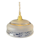 Vintage frosted glass lampshade pendant lamp
