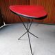 Cocktail table extra cocktail steel imitation vintage pedestal