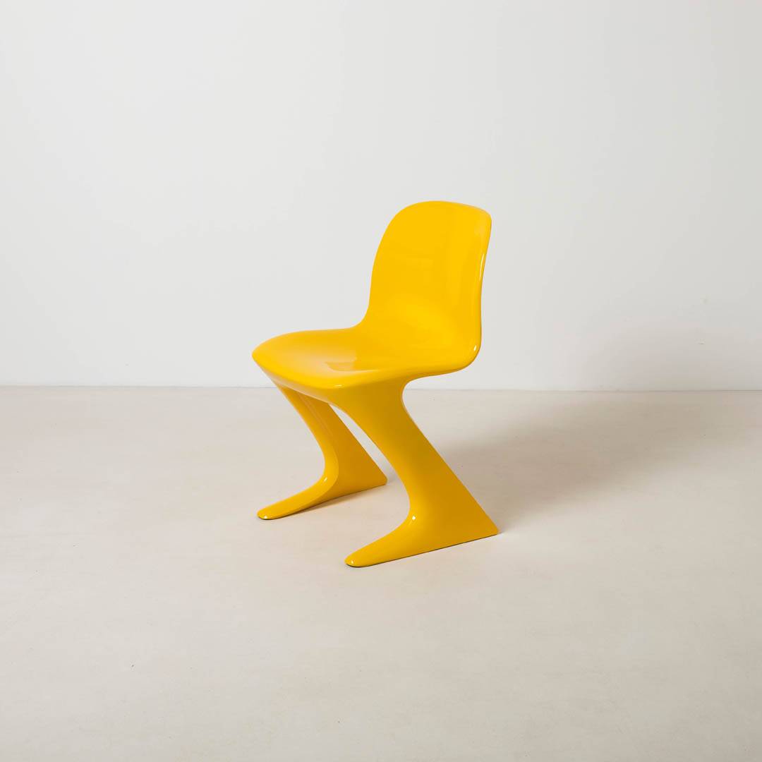 Set of 4 iconic Z-stuhl chairs designed by Ernst Moeckl, Germany 1968