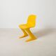 Set of 4 iconic Z-stuhl chairs designed by Ernst Moeckl, Germany 1968