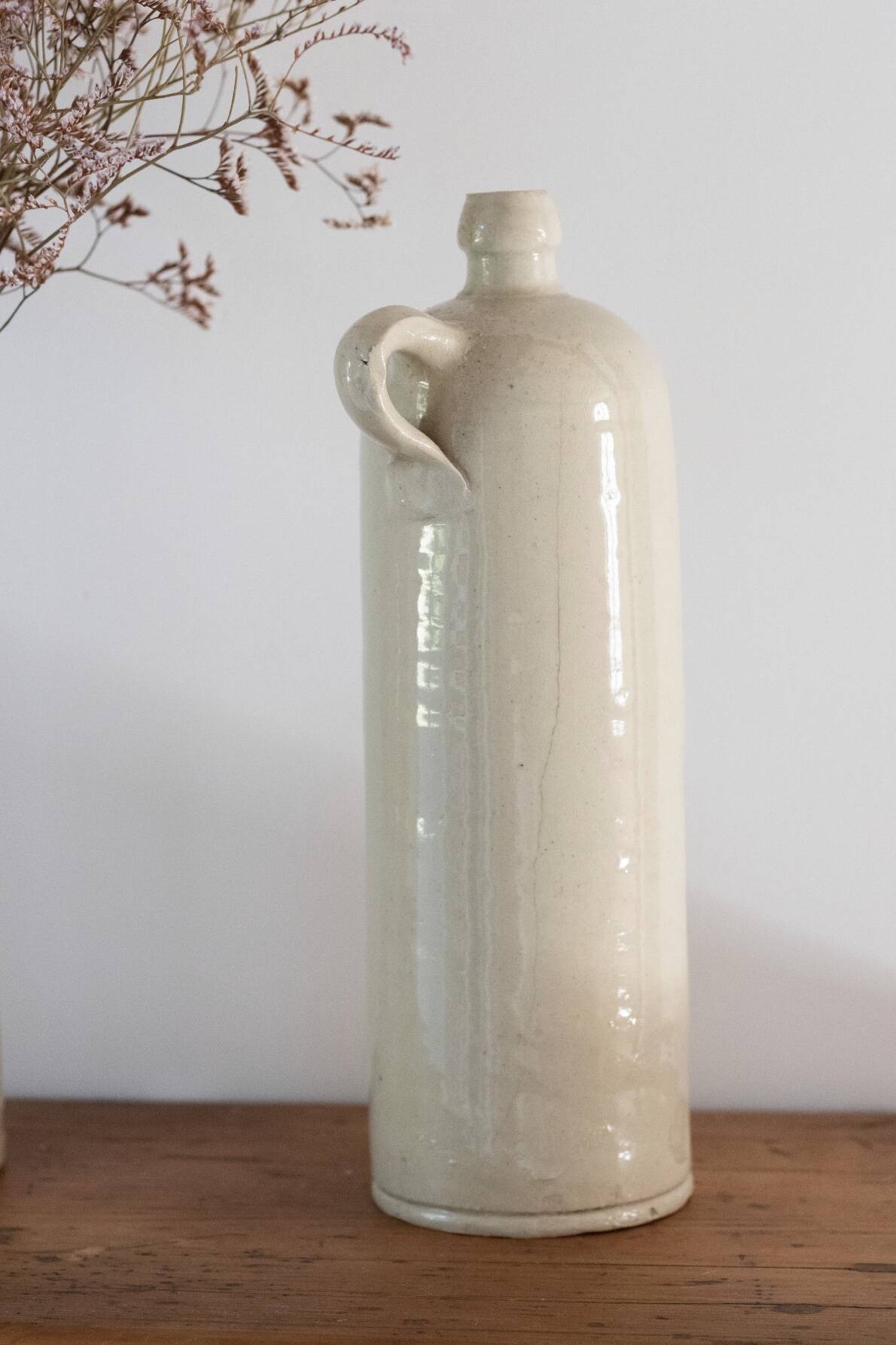 Vintage stoneware bottle Pont des Vernes