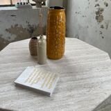 Vase jaune ocre Scheurich Germany