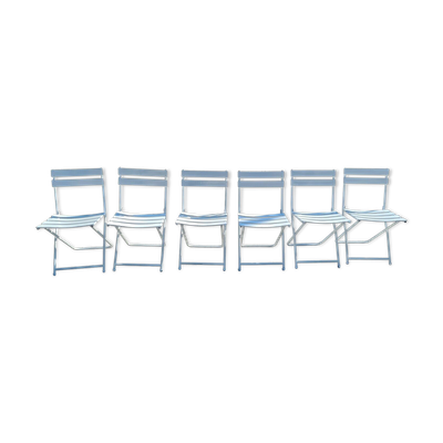 Chaises de jardin en fer pliantes