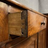 Important Lyonnais sideboard from the Empire period in walnut circa 1810