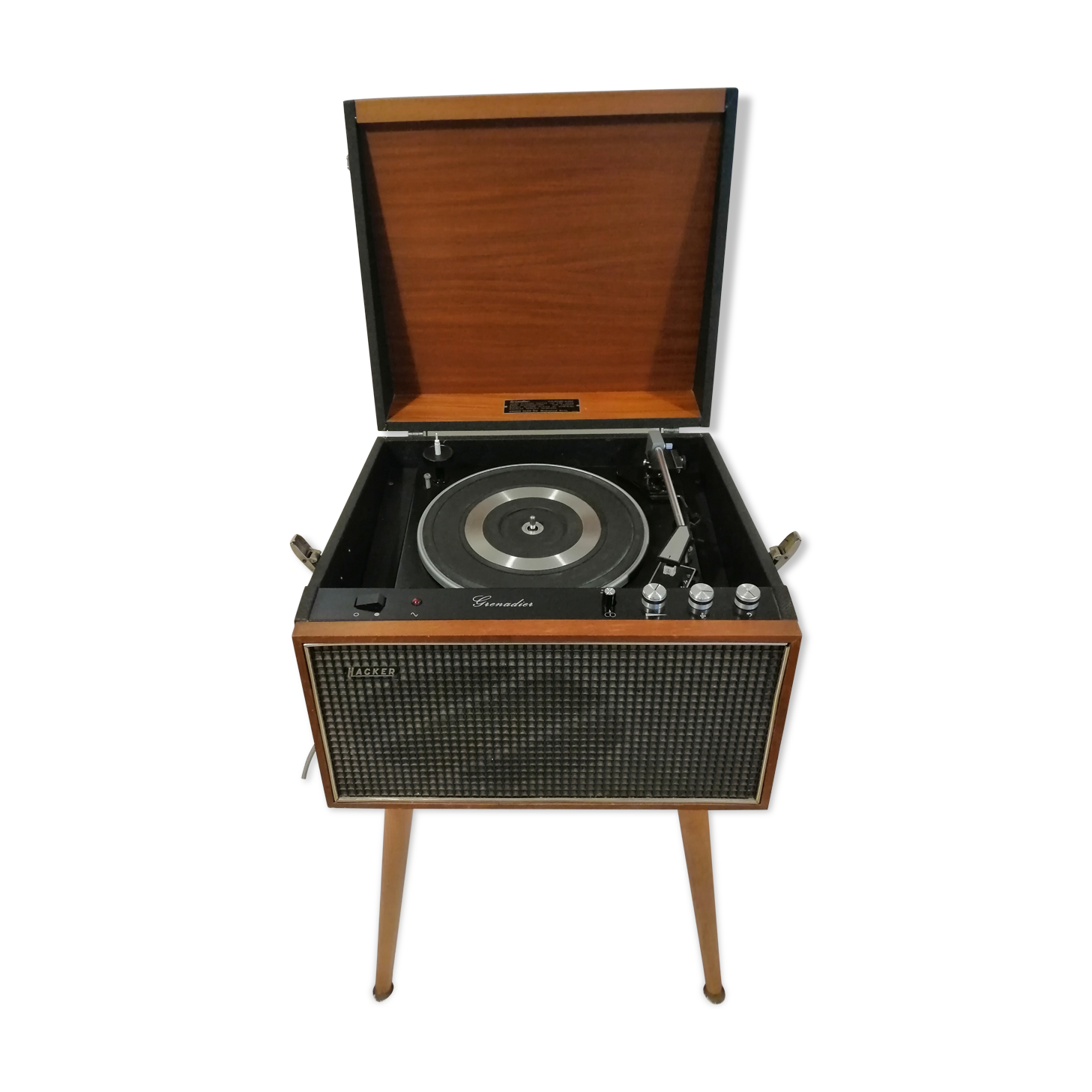 Grenadier hi-fi furniture with Garrard Platinum