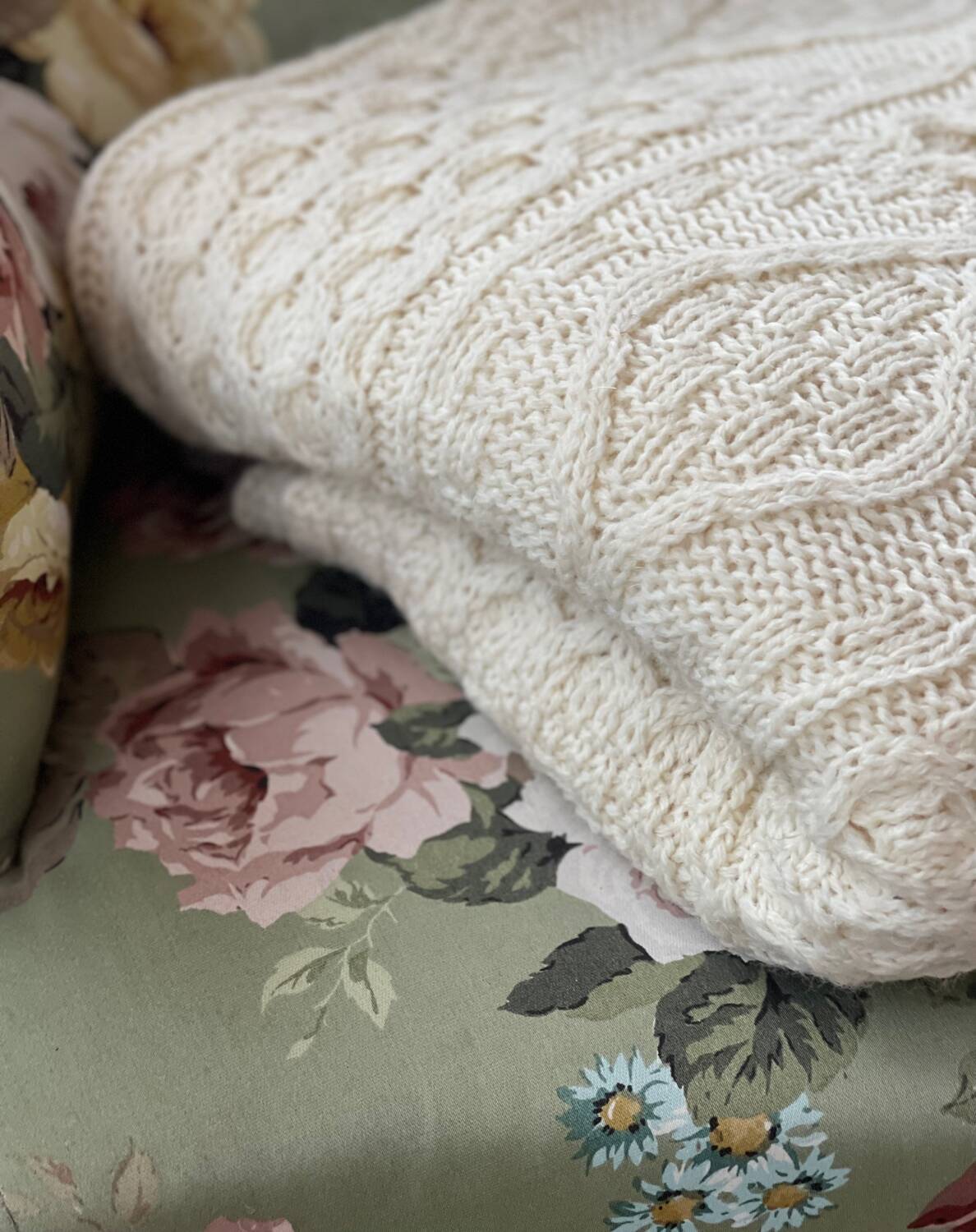 Pure natural wool English blanket