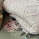 Pure natural wool English blanket
