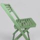 Vintage folding chair KWA – Scandinavian design Sweden – 1970s