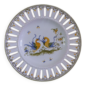 Decorative plate Faience Moustiers