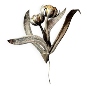 Grande applique fleurs