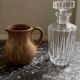 Carafon en cristal taillé H21