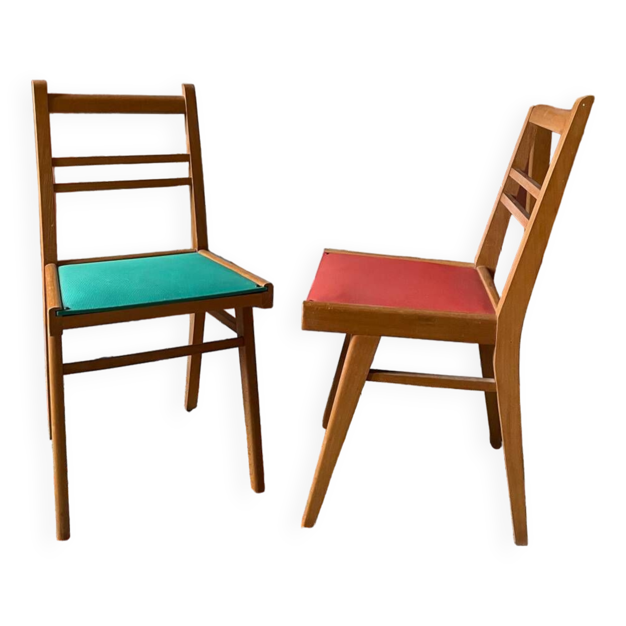 Duo de chaises des années 50