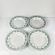 Set of 4 deep plates "Pedro", Sarreguemines, first half of the 20th century.