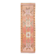 Brown & Orange Turkish Runner Rug, 92x328Cm