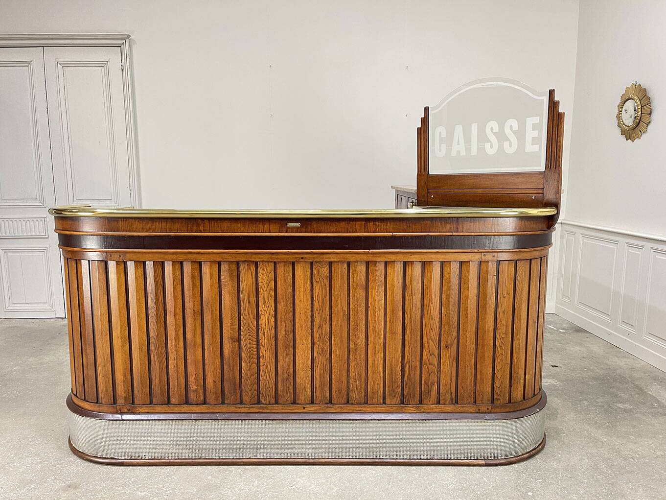 Rare 1950s bar counter/cash desk