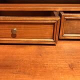 Small secretary English donkey back office Madame 3 drawers