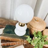 White opaline lamp
