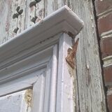 Moulded door with xix eme frame