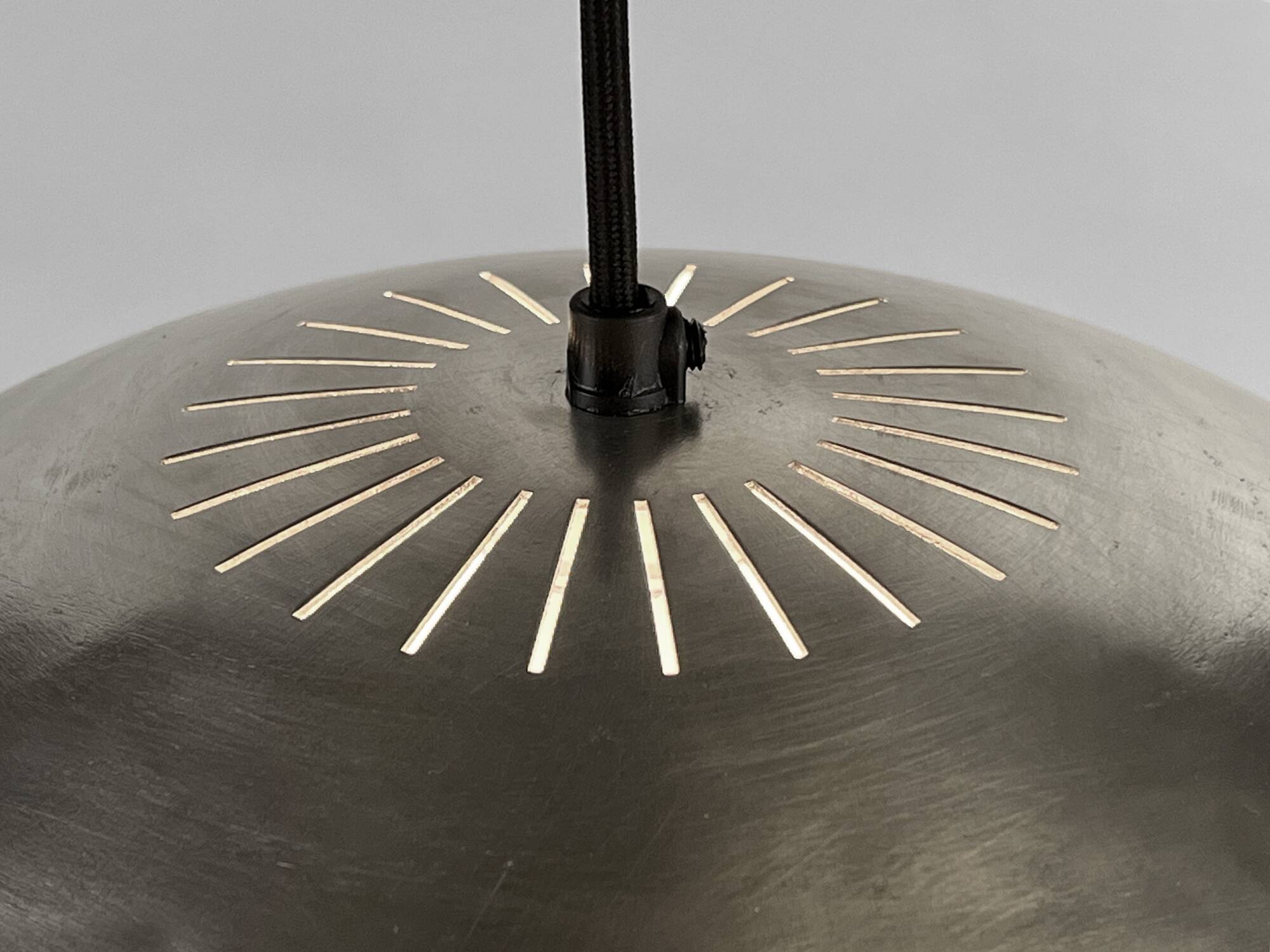 “Medio” pendant light by Jo Hammerborg for Fog & Mørup. Denmark 1960s