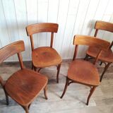 4 Thonet bistro chairs