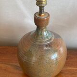 Signed sandstone lamp foot