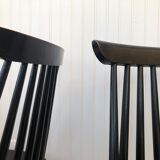 Scandinavian barred chairs