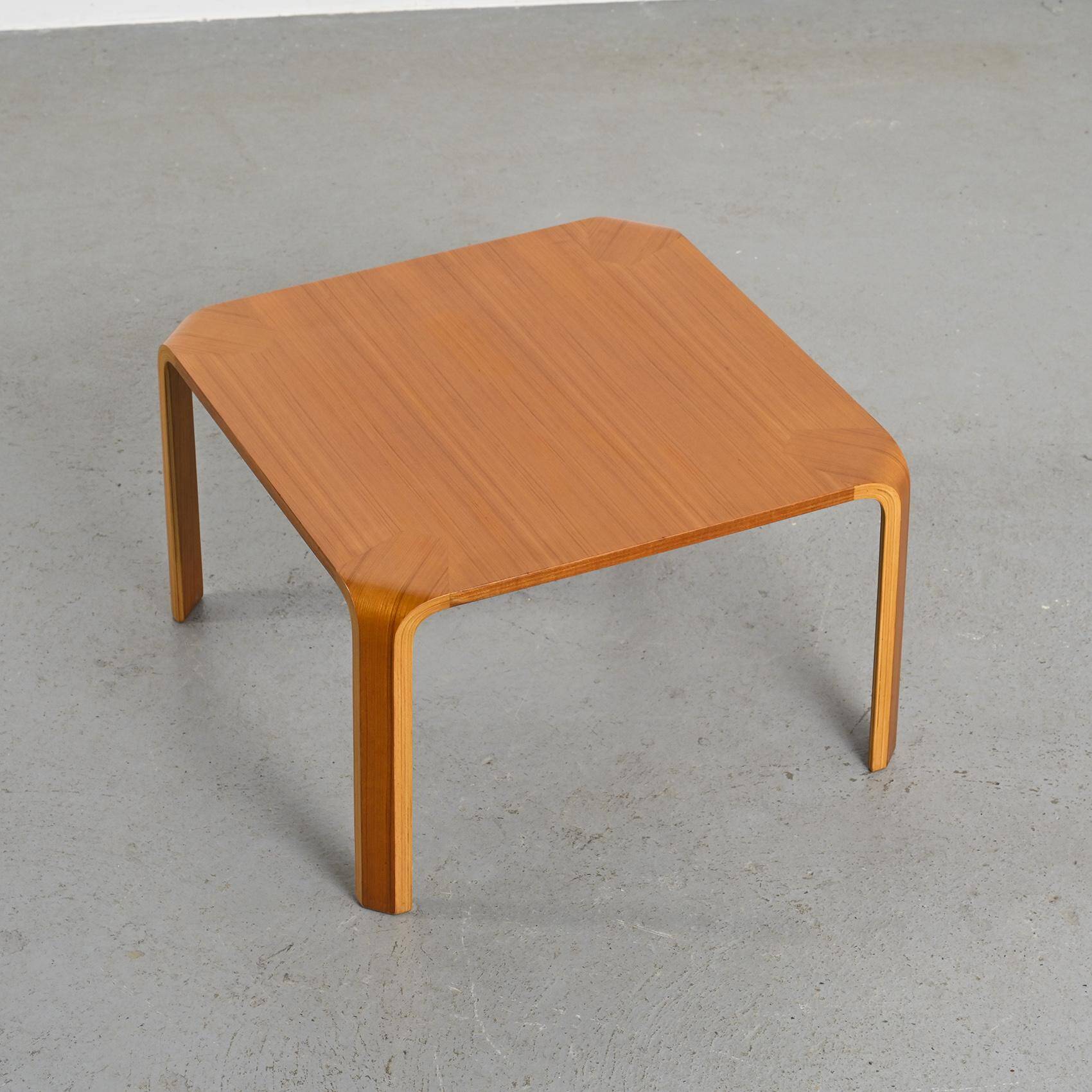 Coffee table by Saburo Inui, Tendo Mokko edition, Japan 1960
