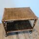 Rattan coffee table