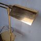 Vintage design brass reading desk lamp ep 1970