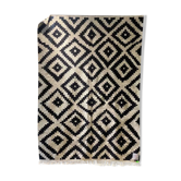 Tapis en tissé à motifs petits losanges, 170x235 cm