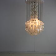Lustre en pastilles de céramique, années 60