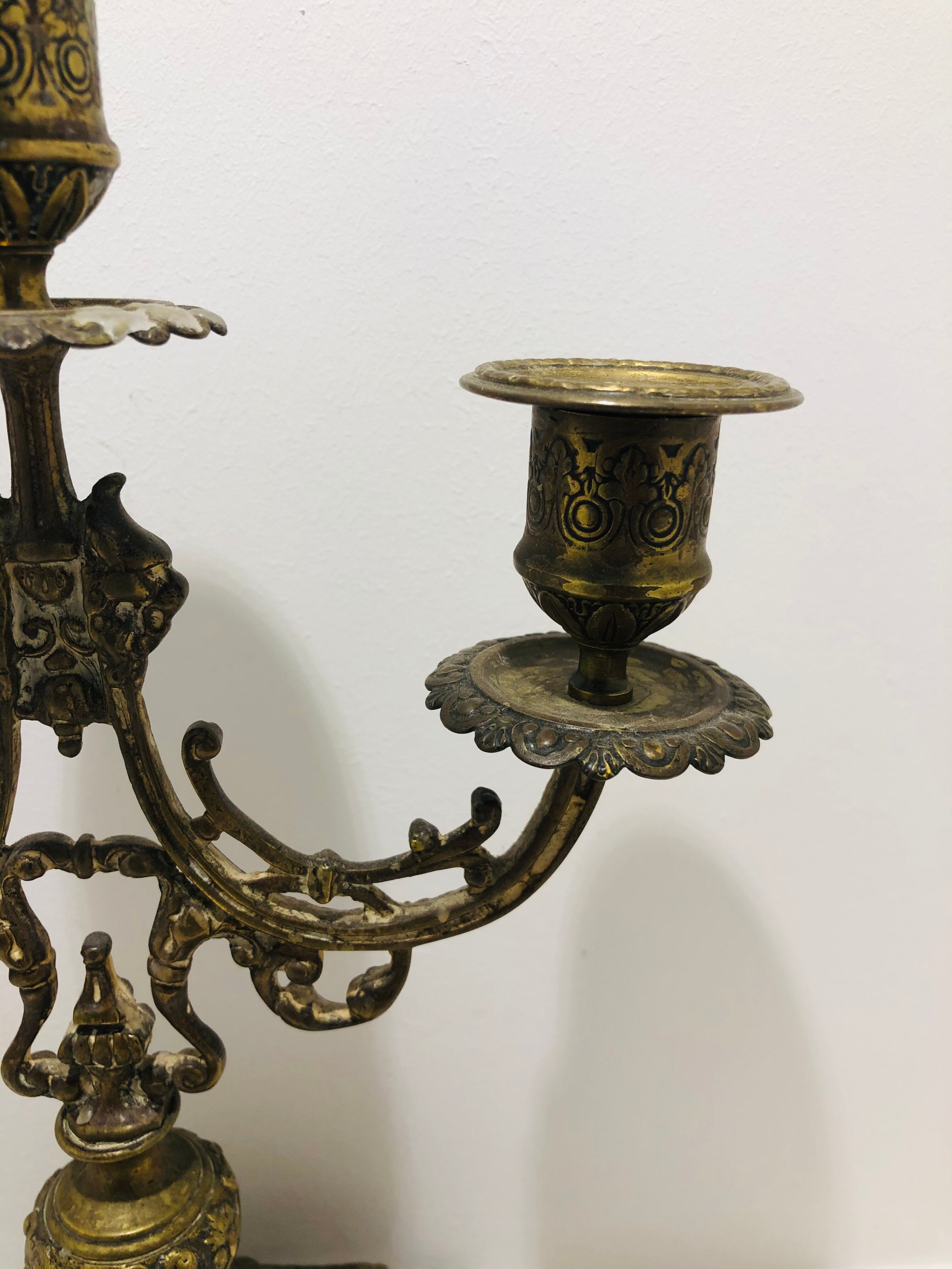 Bronze rocker chandelier napoleon 3 era