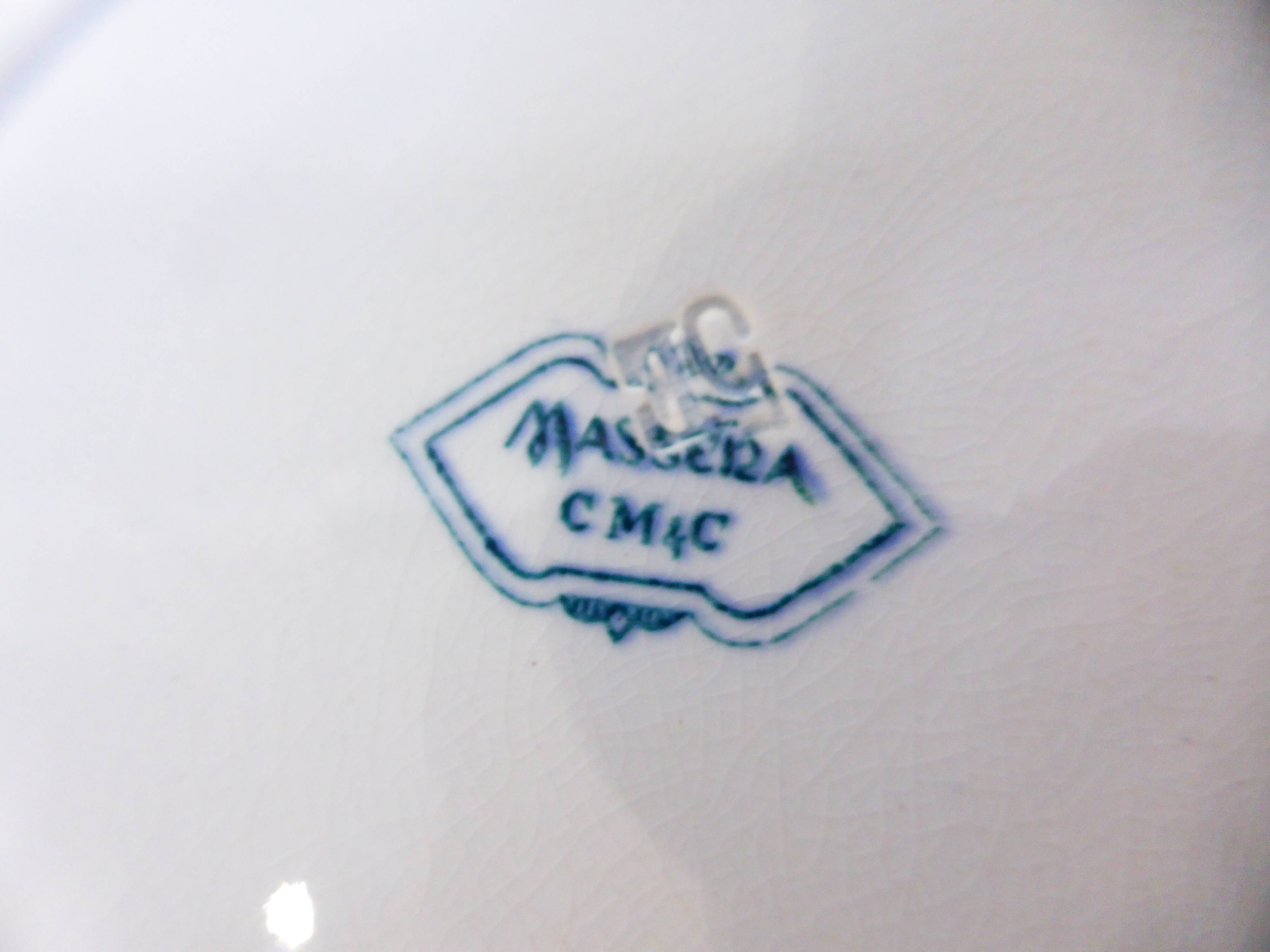 3 vintage dessert plates from CM&C, Massena model