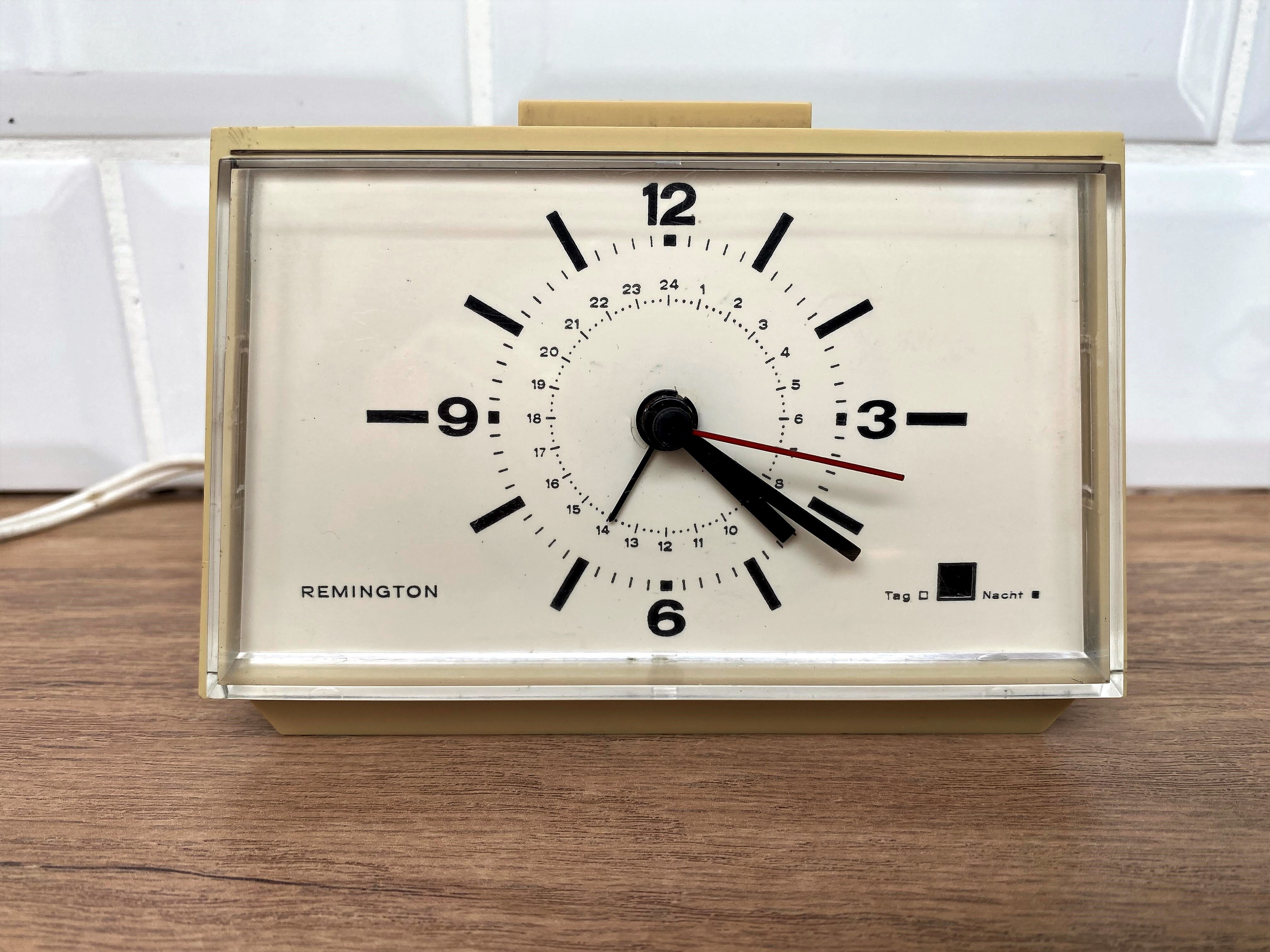 Vintage remington electric alarm clock