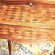 Small 19th century Napoleon III style secretary with folding top and marquetry