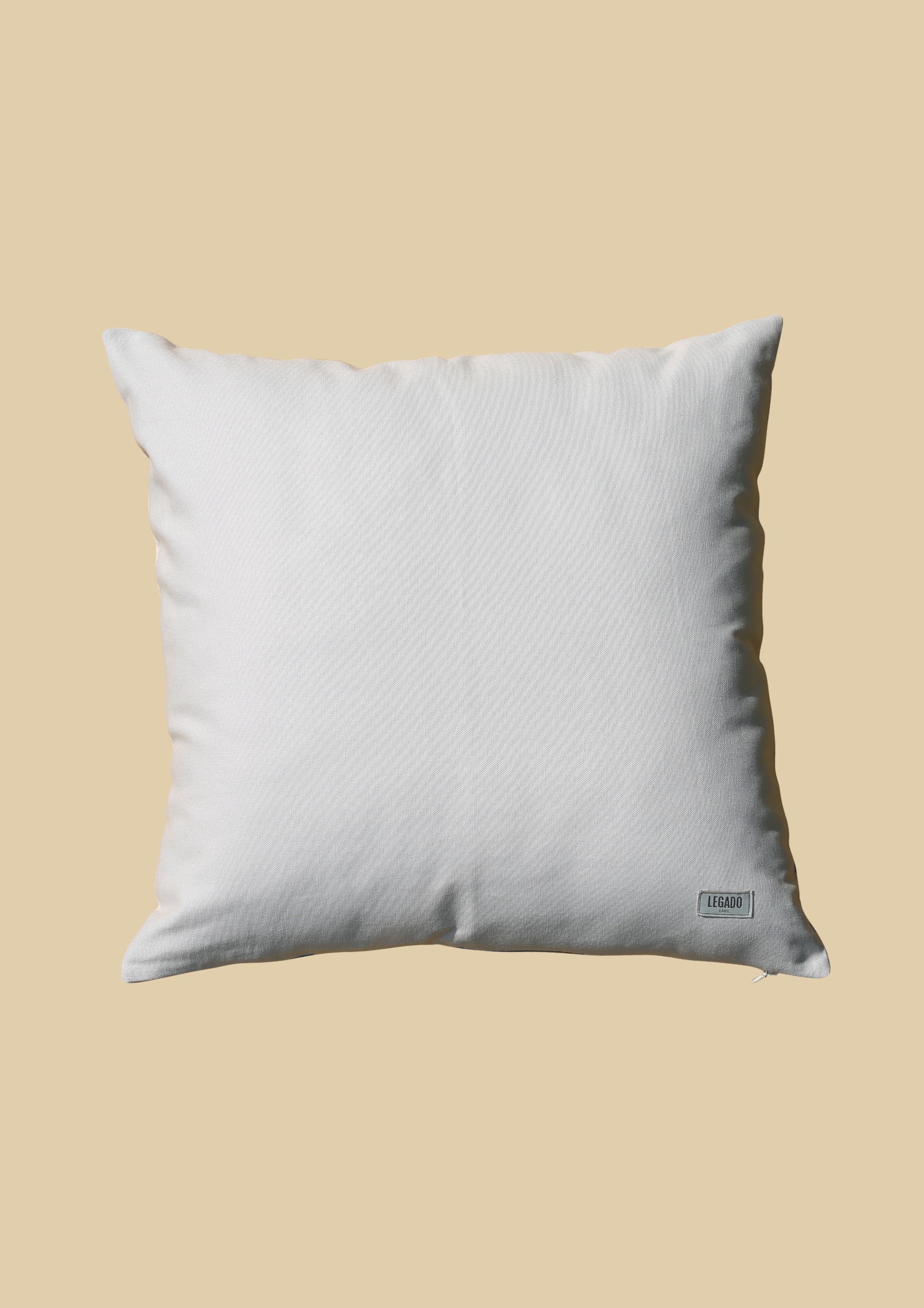 Hand embroidered cushion