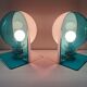 Paire de lampes Italiennes Guzzini Sirio