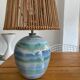 Ceramic lamp signed vintage