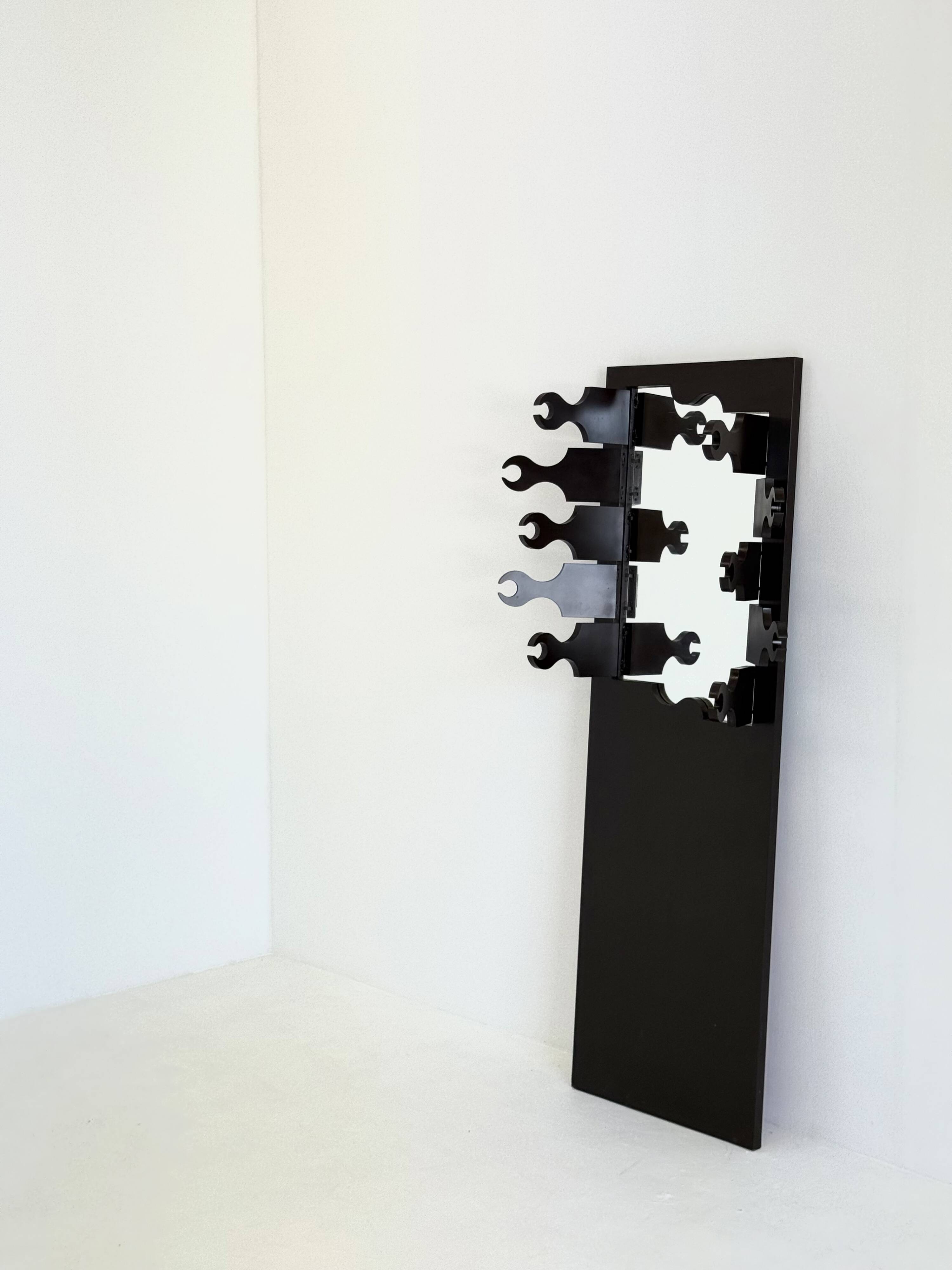 Miroir porte-manteau Scorpion rare par Anonima Design pour Bonetto