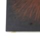 Maison Charles. Bronze coffee table with lacquered top. 1970s.