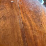 Dining room round table, 2 flaps, 6 feet