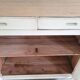 Antique Parisian sideboard in patinated wood