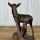 Terracotta sculpture of a young stag, Salvetti, 20th century