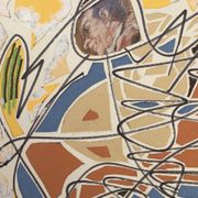 Technique mixte de pierre clamagirand ,1934-2015