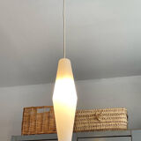 Vintage opaline pendant lamp
