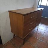 Vintage oak sideboard from the 60s